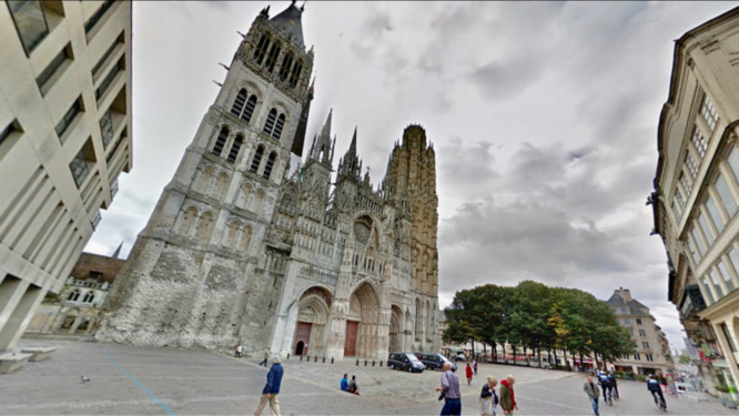 Le jeune couple a été agressé solace de la cathédrale - illustration @ Google Maps Le jeune couple a été agressé solace de la cathédrale - illustration @ Google Maps