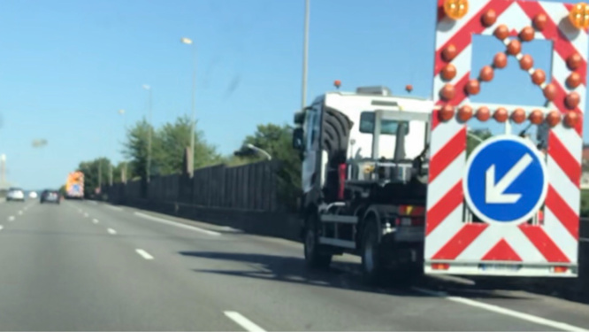 Le trafic sur l’A139 en direction de rouen a été perturbé - Illustration @ infoNormandie Le trafic sur l’A139 en direction de rouen a été perturbé - Illustration @ infoNormandie