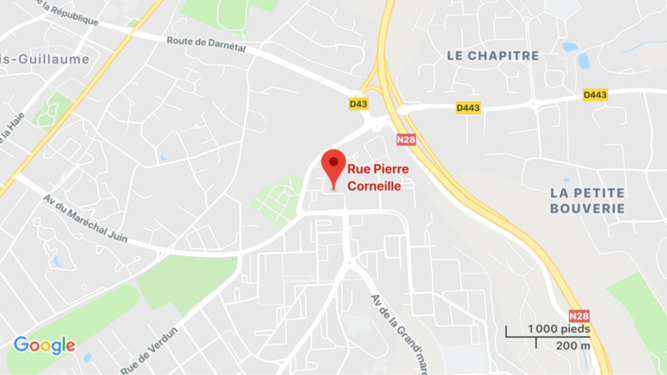 Un inconnu découvert inconscient au pied d’un immeuble près de Rouen