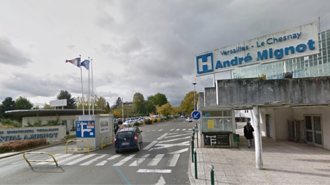 La victime a été transférée à l'hôpital de Versailles, en urgence absolue - illustration