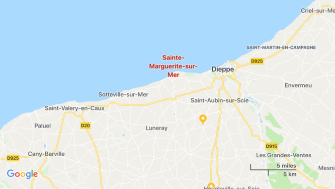 Seine-Maritime : une femme sans vie retrouvée au pied d’une falaise à Sainte-Marguerite-sur-Mer