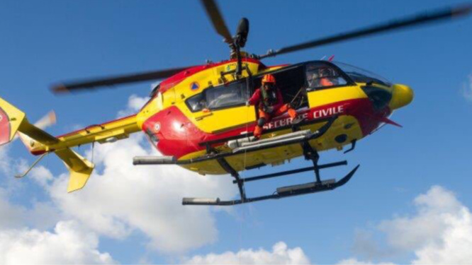 La gravité des brûlures a necéssité l'intervention de Dragon 76 - Illustration