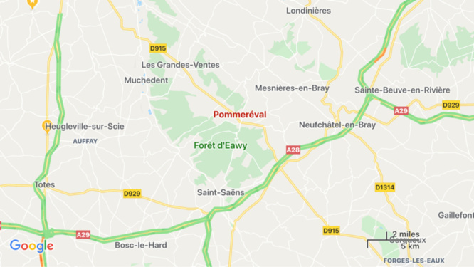 Seine-Maritime : un homme intoxiqué dans l’incendie d’une maison à Pommeréval