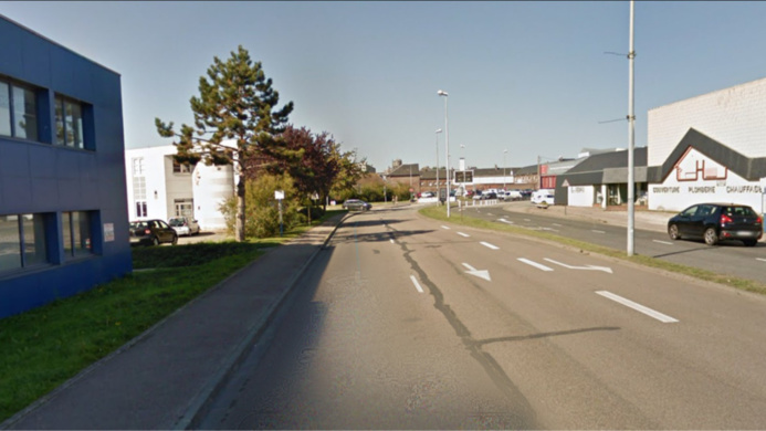 Le véhicule circulait sur l’avenue Normandie Sussex au moment des faits - illustration Le véhicule circulait sur l’avenue Normandie Sussex au moment des faits - illustration