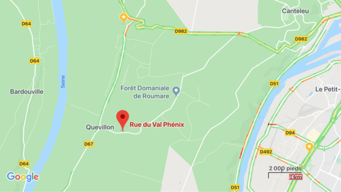 Une femme retrouvée morte près de sa voiture ce matin à Quevillon, en Seine-Maritime Une femme retrouvée morte près de sa voiture ce matin à Quevillon, en Seine-Maritime