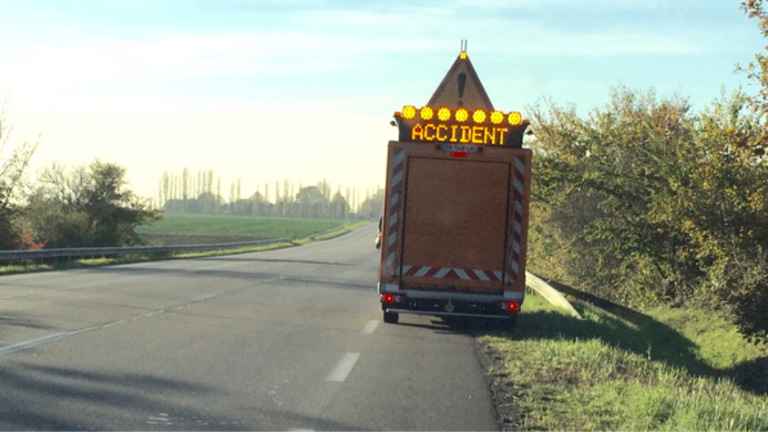 Accident mortel de la circulation sur la RN 28, près de Rouen