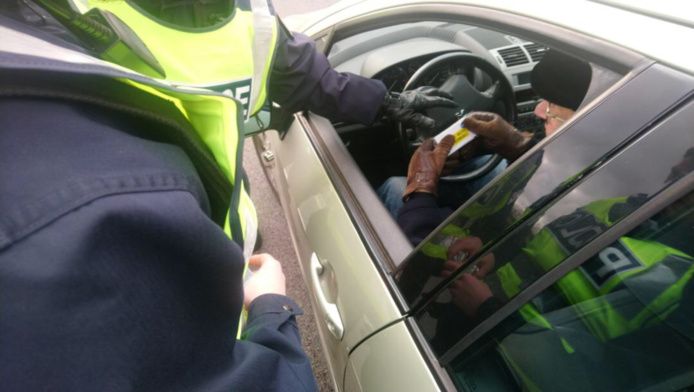 110 éthylotests ont été distribués lors du premier contrôle, la veille de Noël - - Photo @ DDSP76 110 éthylotests ont été distribués lors du premier contrôle, la veille de Noël - - Photo @ DDSP76