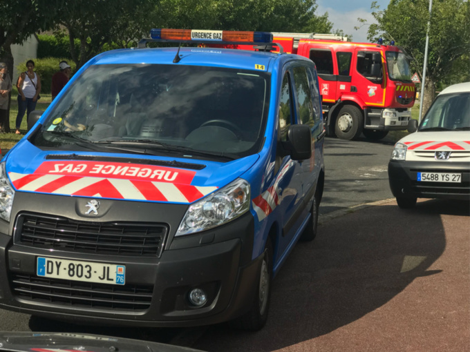 La fuite a été neutralisée par les agents de GRDF - illustration @ infoNormandie La fuite a été neutralisée par les agents de GRDF - illustration @ infoNormandie