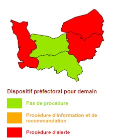 Procédure d'alerte pour les particules en suspension dans l'Eure et la Seine-Maritime 
