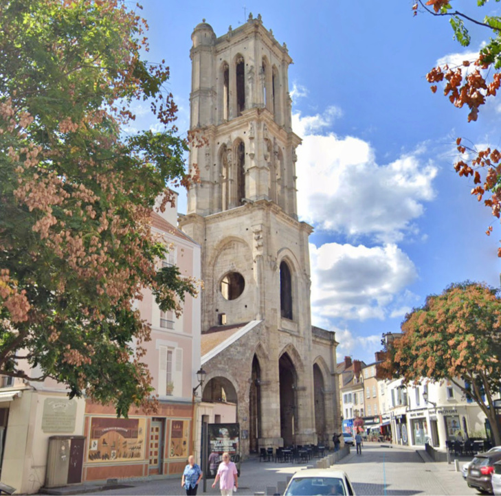 L’église de la place Saint-Maclou - illustration L’église de la place Saint-Maclou - illustration