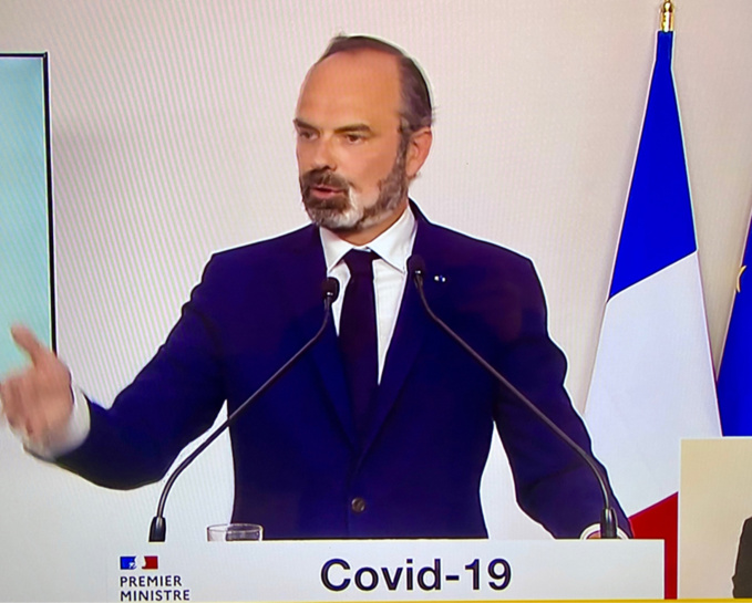 Edouard Philippe ce soir à la télévision : « La population n’est pas immunisée. Pas de vaccin avant 2021 ». - Capture d'écran @ France 2