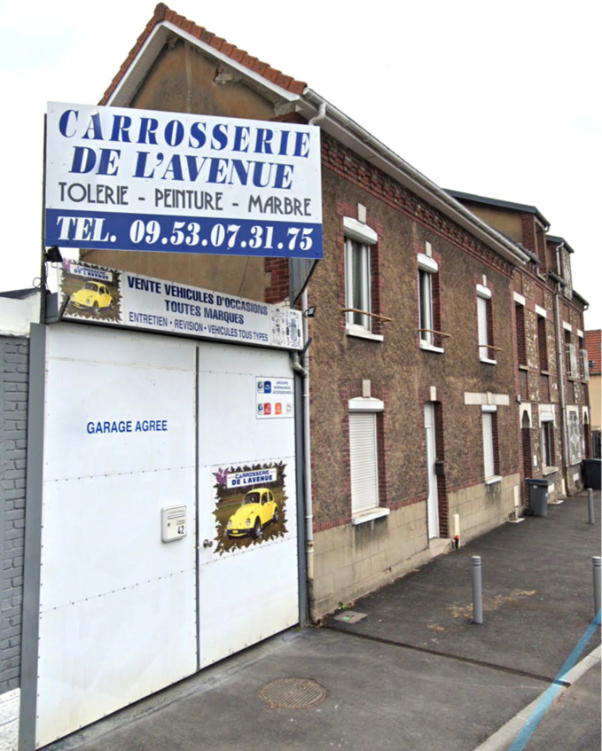 Le feu serait parti d’une cabine de peinture - Illustration Le feu serait parti d’une cabine de peinture - Illustration