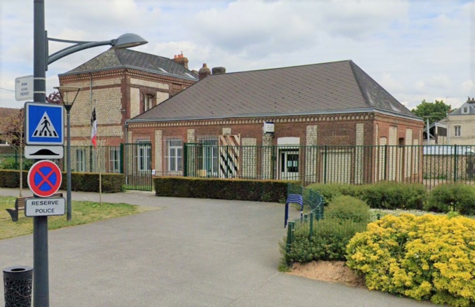 Le bureau de police de Petit-Quevilly, rue Jacquard - Illustration © Google Maps Le bureau de police de Petit-Quevilly, rue Jacquard - Illustration © Google Maps