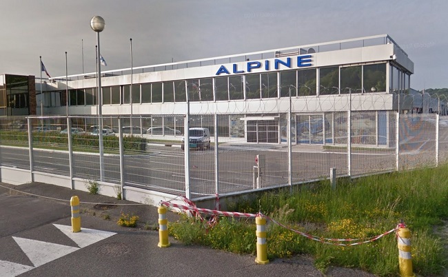 L'usine Alpine, à Dieppe - Illustration ©Google Maps