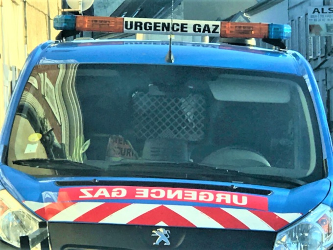 Leds agents de GrDF ont colmaté la fuite - Illustration © infoNormandie Leds agents de GrDF ont colmaté la fuite - Illustration © infoNormandie