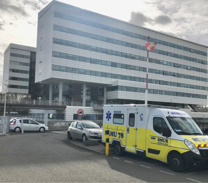 Le blessé a été admis à l’hôpital de Mantes-la-Jolie - Illustration @ infoNormandie