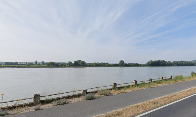 Le corps dérivait en Seine à hauteur de la commune de Villequier - Illustration © Google Maps