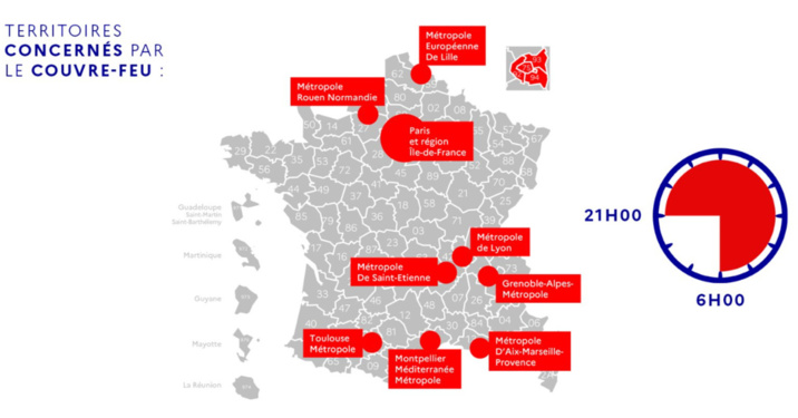 Covid-19. Un couvre-feu instauré dès samedi dans la métropole de Rouen Covid-19. Un couvre-feu instauré dès samedi dans la métropole de Rouen