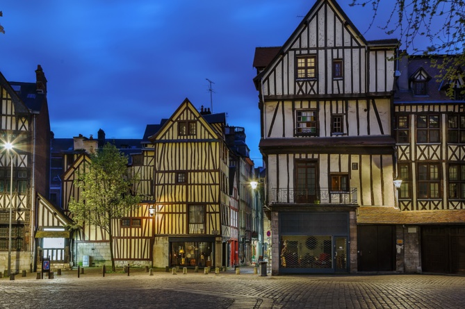 Les rues du centre-ville de Rouen devraient ressembler à cela pendant quatre semaines - Photo © iStock