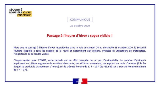 Nuit de samedi à dimanche 25 octobre : on passe à l'heure d'hiver et on gagne une heure de sommeil