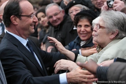 Les images et vidéos de la visite de François Hollande dans l'Eure