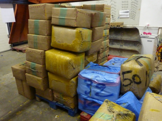 La drogue était conditionnée dans des "valises marocaines"