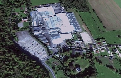 L'usine Sealynx à Charleval, près de Fleury-sur-Andelle (Google Maps)