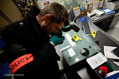 Le travail de la police technique et scientifique est déterminant sur une scène de crime (Photo d'illustration)