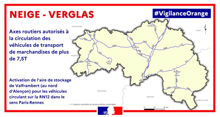 Neige dans l’Eure : le préfet interdit la circulation des transports scolaires le mercredi 10 février Neige dans l’Eure : le préfet interdit la circulation des transports scolaires le mercredi 10 février