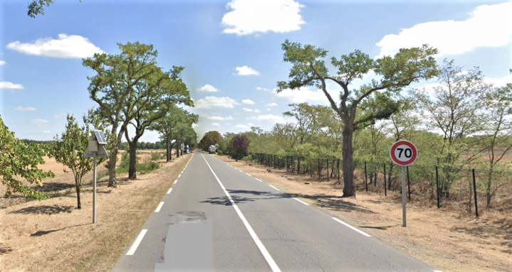 Le drame est survenu sur la route centrale qui conduit vers le SIAAP - Illustration © Google Maps Le drame est survenu sur la route centrale qui conduit vers le SIAAP - Illustration © Google Maps