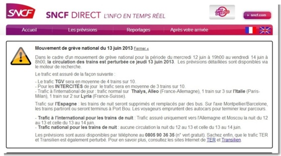 Grève à la SNCF : un train sur trois entre Le Havre - Rouen et Paris-Saint-Lazare 