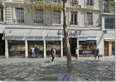 La bijouterie Lepage, avenue René-Coty, en plein centre-ville du Havre, a déjà été braquée deux fois depuis le début de l'année (Google Maps)