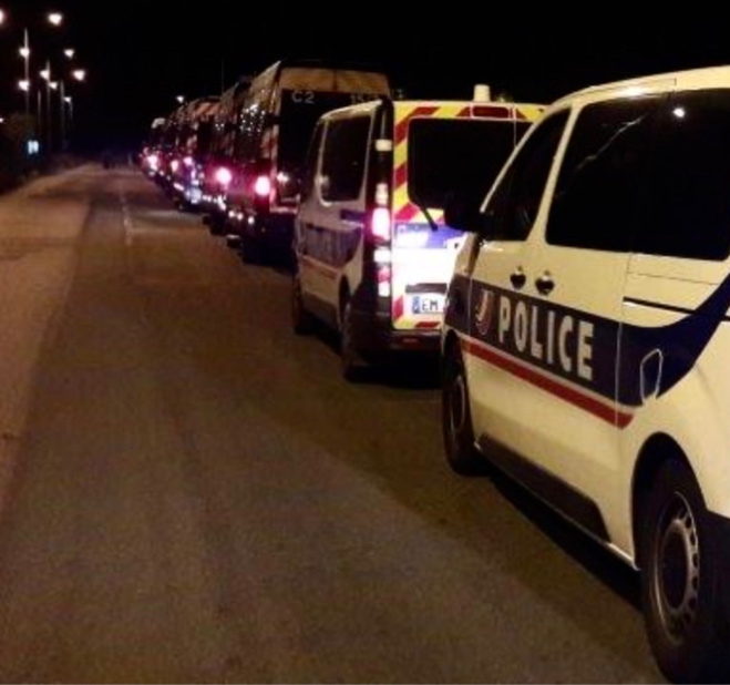 Un dispositif important de maintien de l’ordre a été déployé pour ramener le calme - Illustration Un dispositif important de maintien de l’ordre a été déployé pour ramener le calme - Illustration