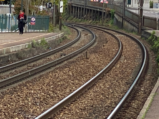 La circulation des trains perturbée par des pneus sur les voies en Seine-Maritime 