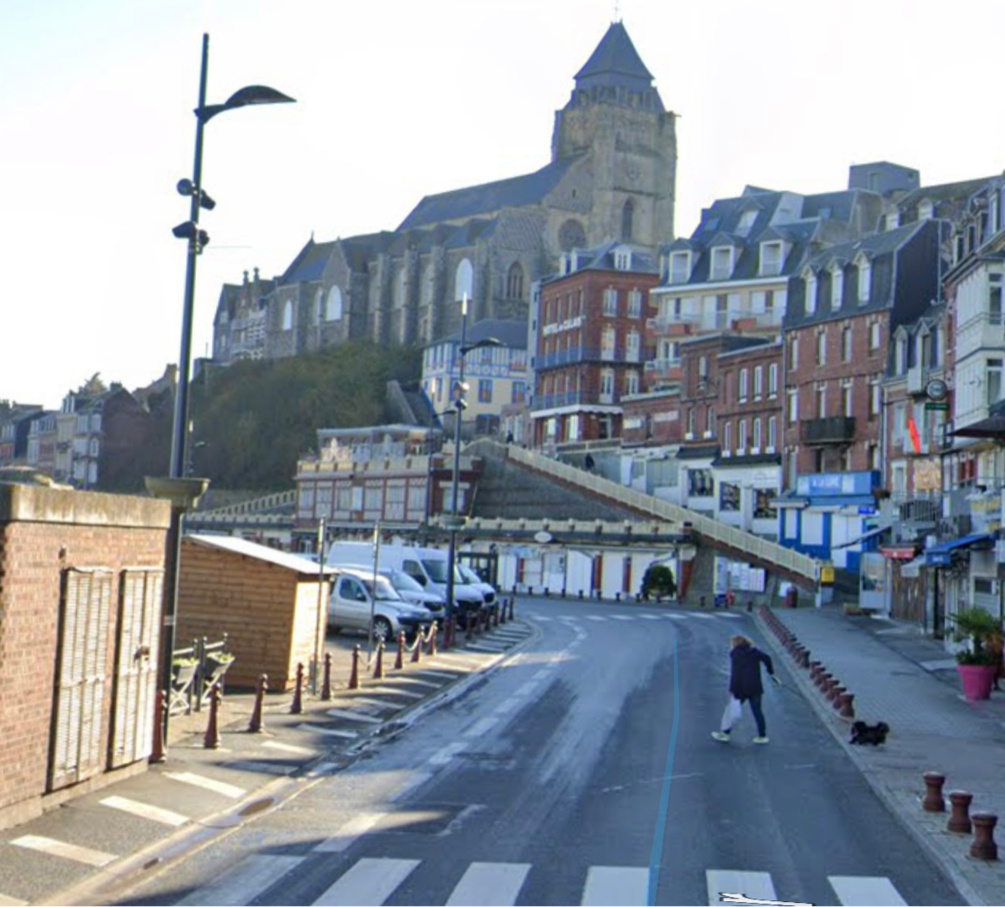 Les deux piétons ont été renversés quai Francois-1er - illustration @ Google maps