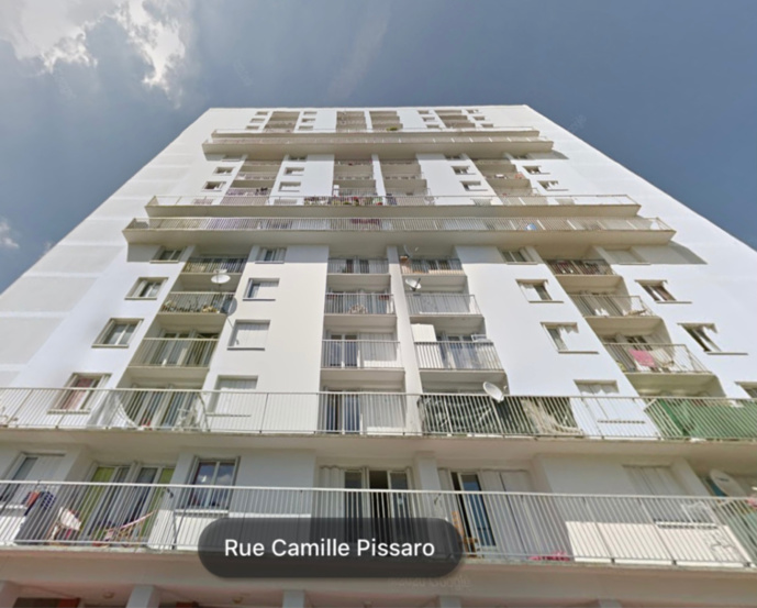 Le feu s’est propagé de bslcon en balcon entre le 2eme et 5ème étage - illustration @ Google maps Le feu s’est propagé de bslcon en balcon entre le 2eme et 5ème étage - illustration @ Google maps