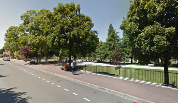 La fillette de 12 ans a été agressée dans le square Marcel Paul en plein après-midi (@Google Maps)