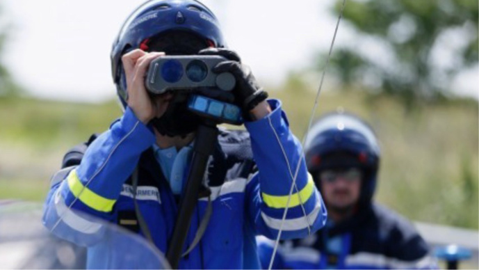 Les gendarmes sont particulièrement vigilants en cette arrière saison favorable pour les adeptes de la moto - Illustration