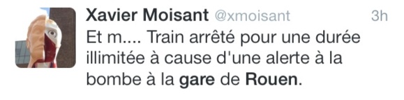 Alerte au colis suspect à la gare de Rouen : le sac suspect contenait des vêtements