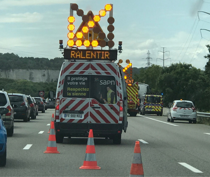 L’accident s’est produit à hauteur de Chambourcy - illustration @ infonormandie L’accident s’est produit à hauteur de Chambourcy - illustration @ infonormandie