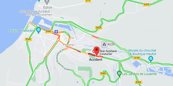 Fécamp : un piéton et un motard sont décédés lors d’un accident de la circulation Fécamp : un piéton et un motard sont décédés lors d’un accident de la circulation