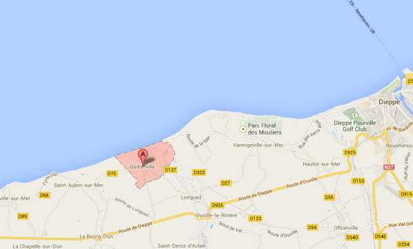 Le cadavre d'une femme découvert par des promeneurs au pied de la falaise à Quiberville