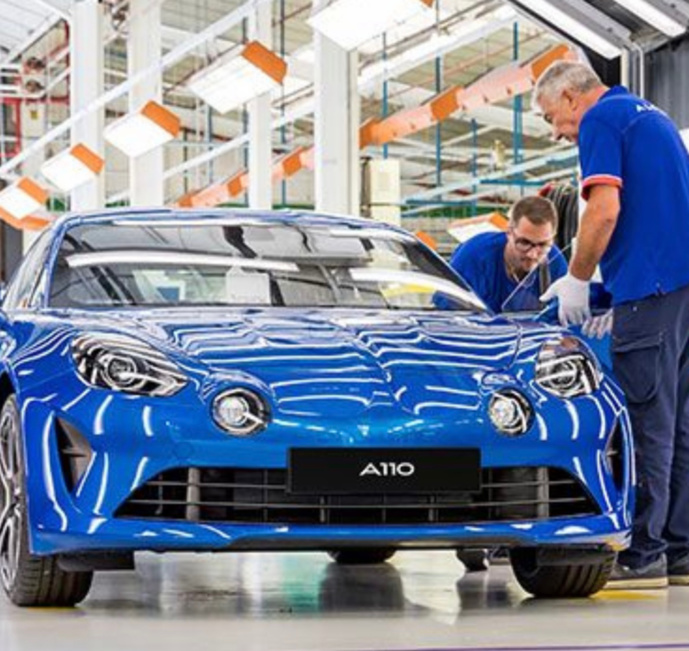 L’usine de Dieppe (400 salariés) produit la « nouvelle Alpine A110 » - illustration @ Renault Alpine cars