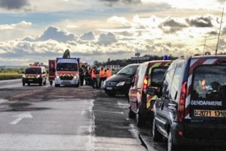 Quatre personnes ont été blessées dans le choc - Illustration @ infoNormandie Quatre personnes ont été blessées dans le choc - Illustration @ infoNormandie