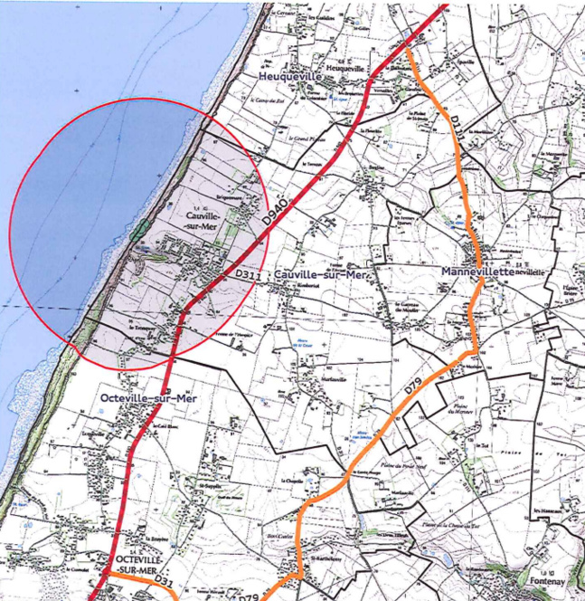 Opération de déminage à Cauville-sur-Mer : périmètre de sécurité et mise à l'abri des habitants