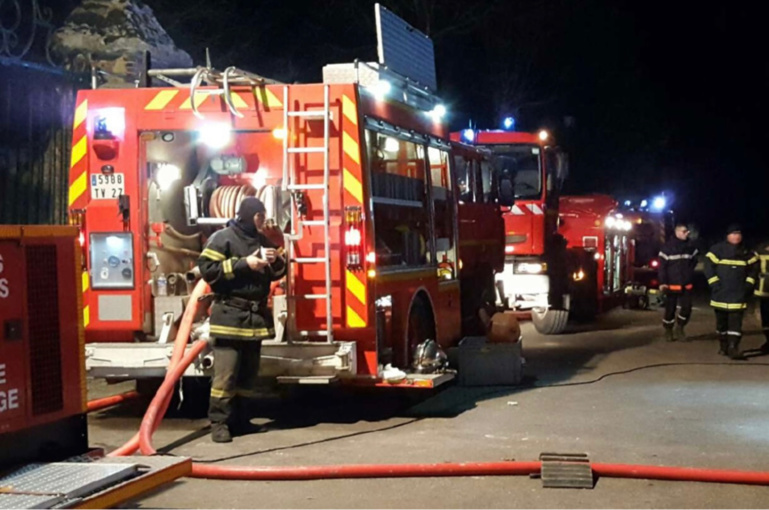 Trente sapeurs-pompiers ont été engagés une partie de la nuit   - Illustration