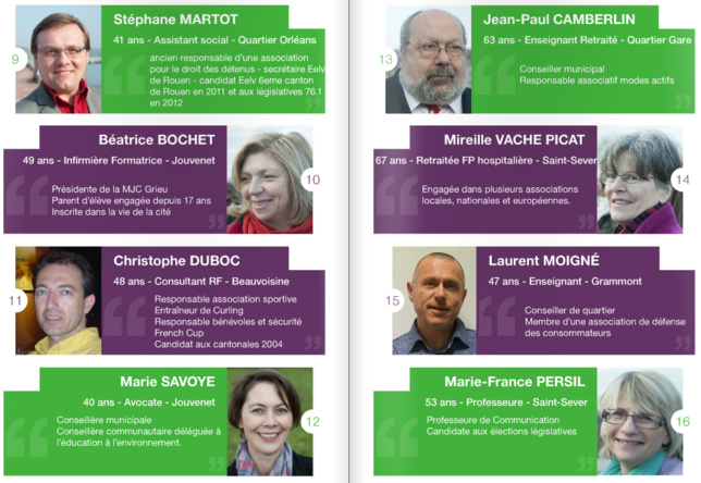 Jean-Michel Bérégovoy dévoile les 55 noms (et visages) de la liste Décidons Rouen