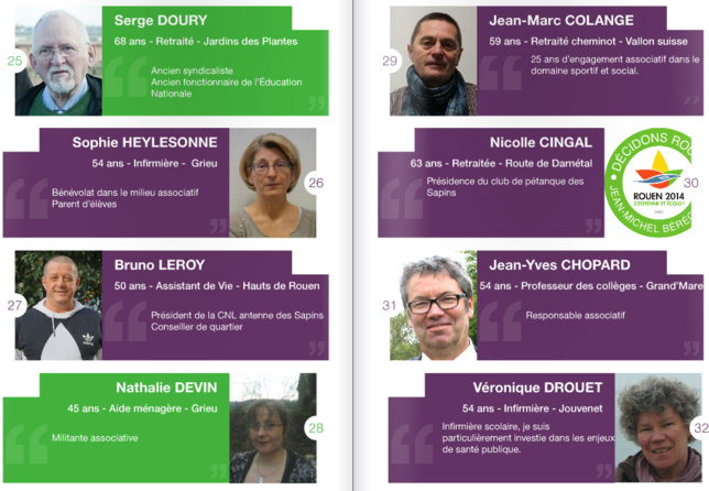 Jean-Michel Bérégovoy dévoile les 55 noms (et visages) de la liste Décidons Rouen