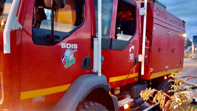 L’intervention a nécessité 38 sapeurs-pompiers - Illustration @ infoNormandie
