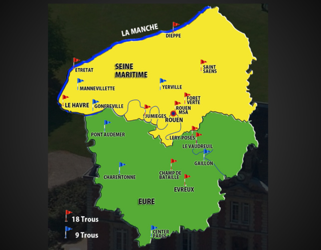 Haute Normandie : 14 golfs participent à Tous au Golf Haute Normandie : 14 golfs participent à Tous au Golf